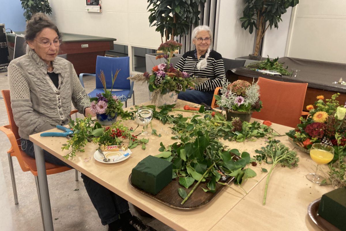 herfstukjes maken  17 10 25  