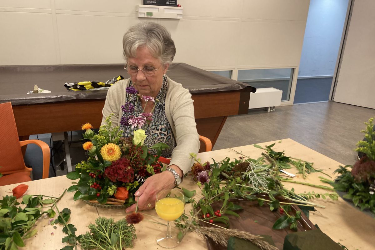 herfstukjes maken  17 10 25  